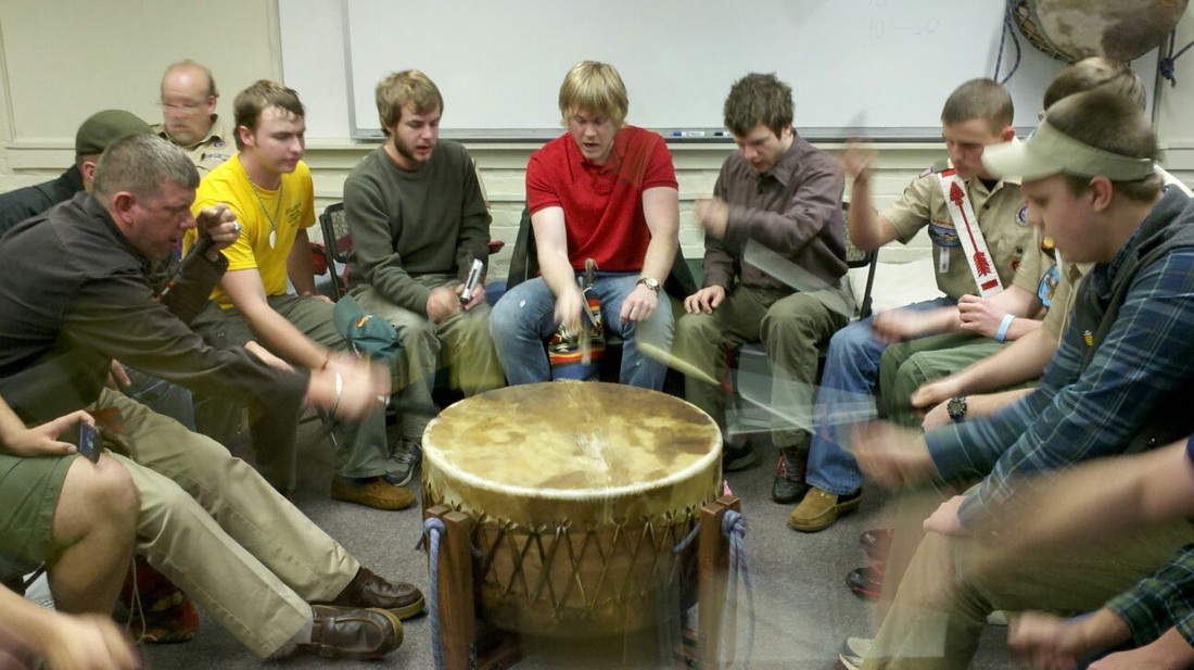 A Drum Team Practice
